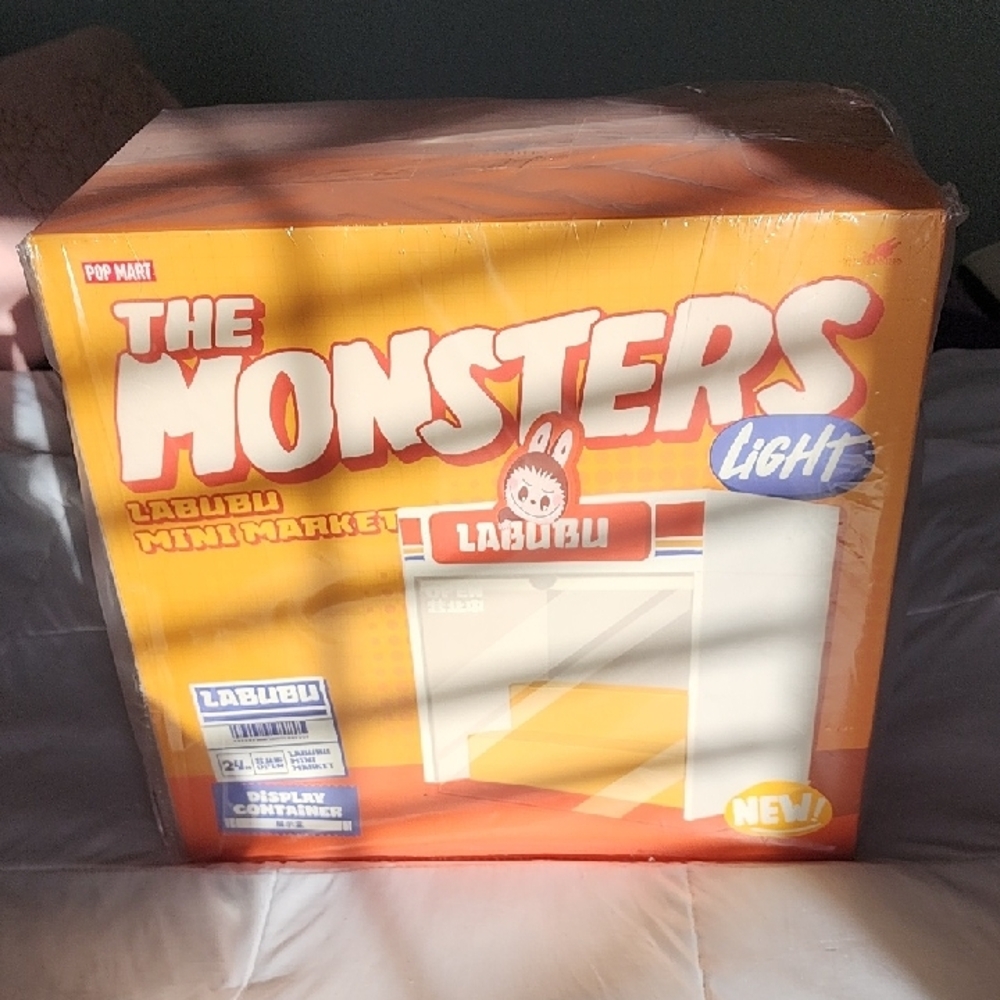 Pop Mart The Monsters Light Display Case. NEW NEVER OPENED.